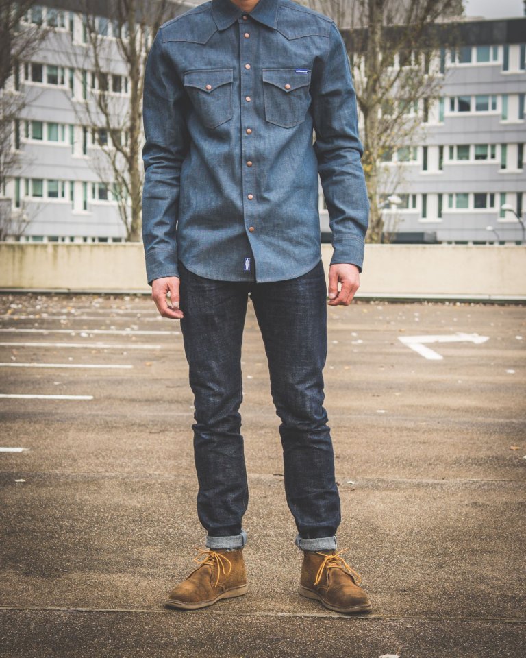 Robin Denim | Review Schmales Blaumann Hemd Hell